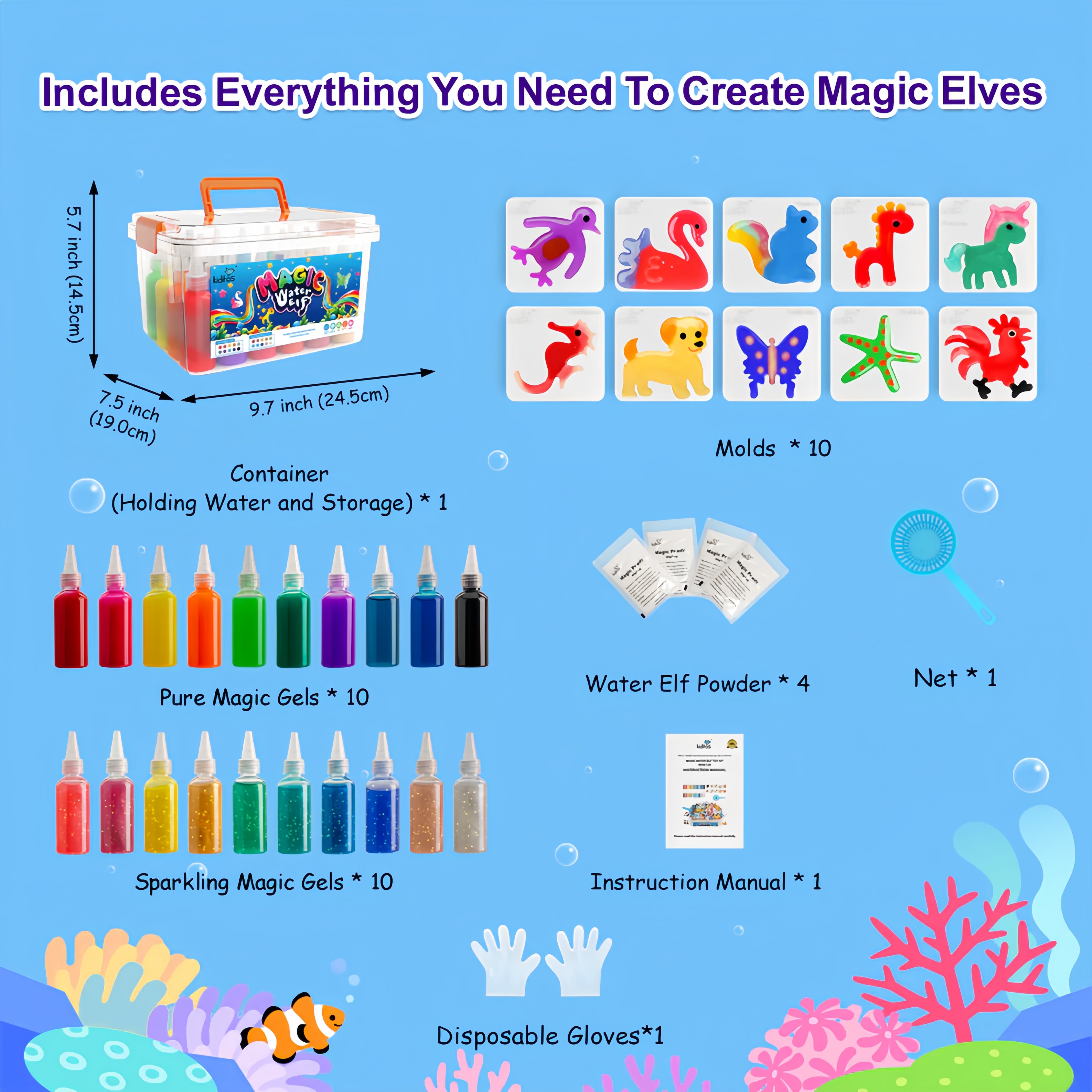 Kiddocraft Aqua Fairy Kit