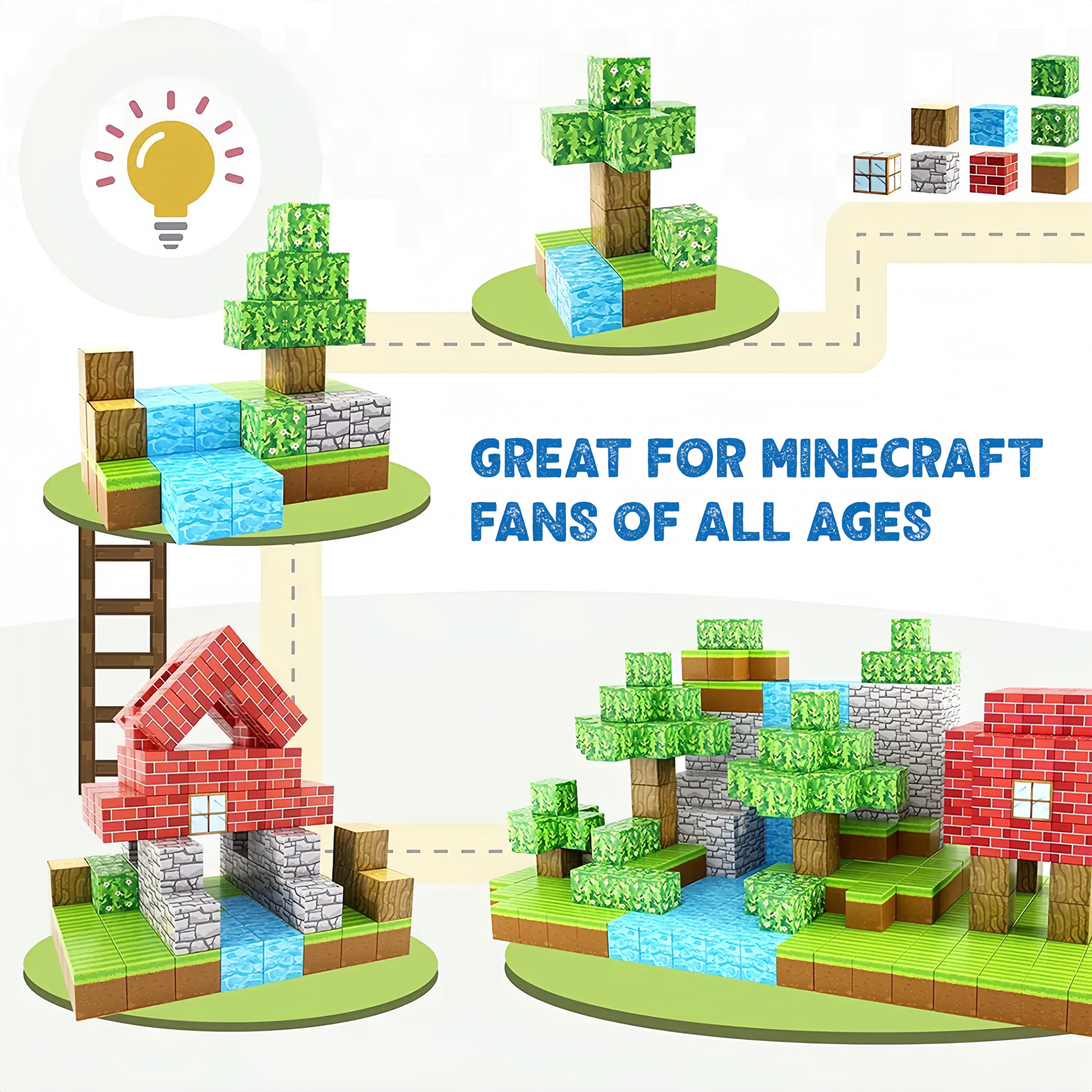 KiddoCraft - Magnetic Building Blocks