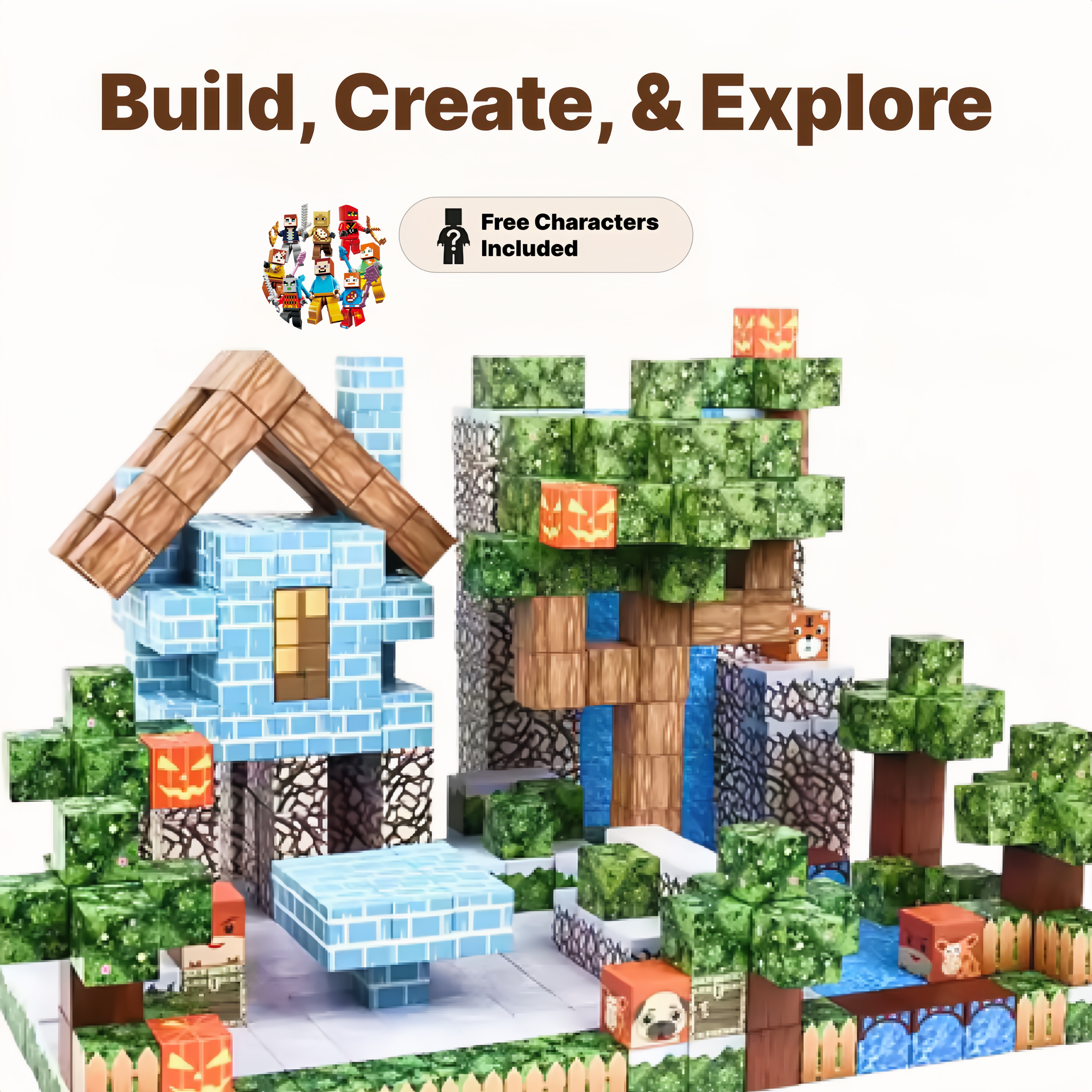 KiddoCraft - Magnetic Building Blocks