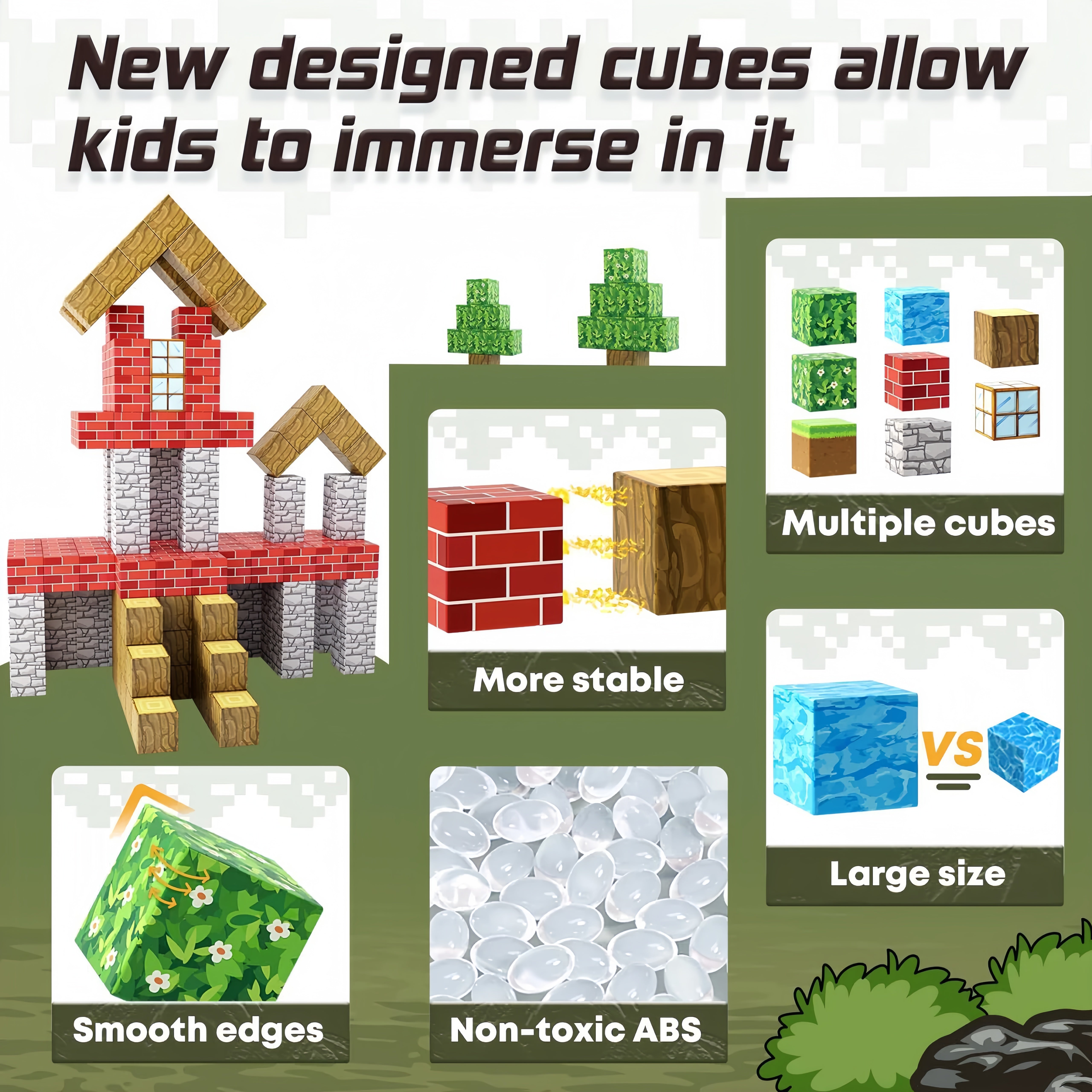 KiddoCraft - Magnetic Building Blocks